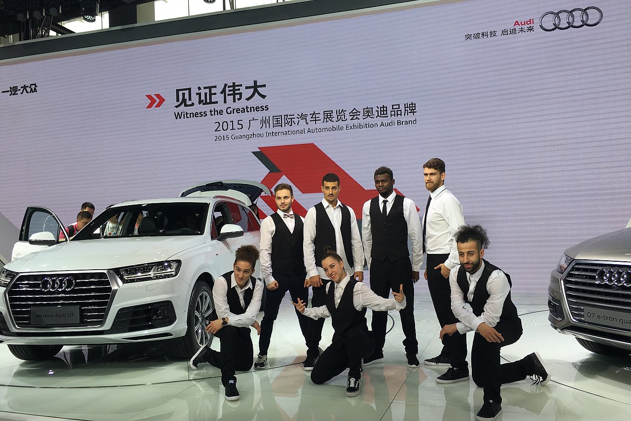 Individuelle Show Entwicklung — Audi China